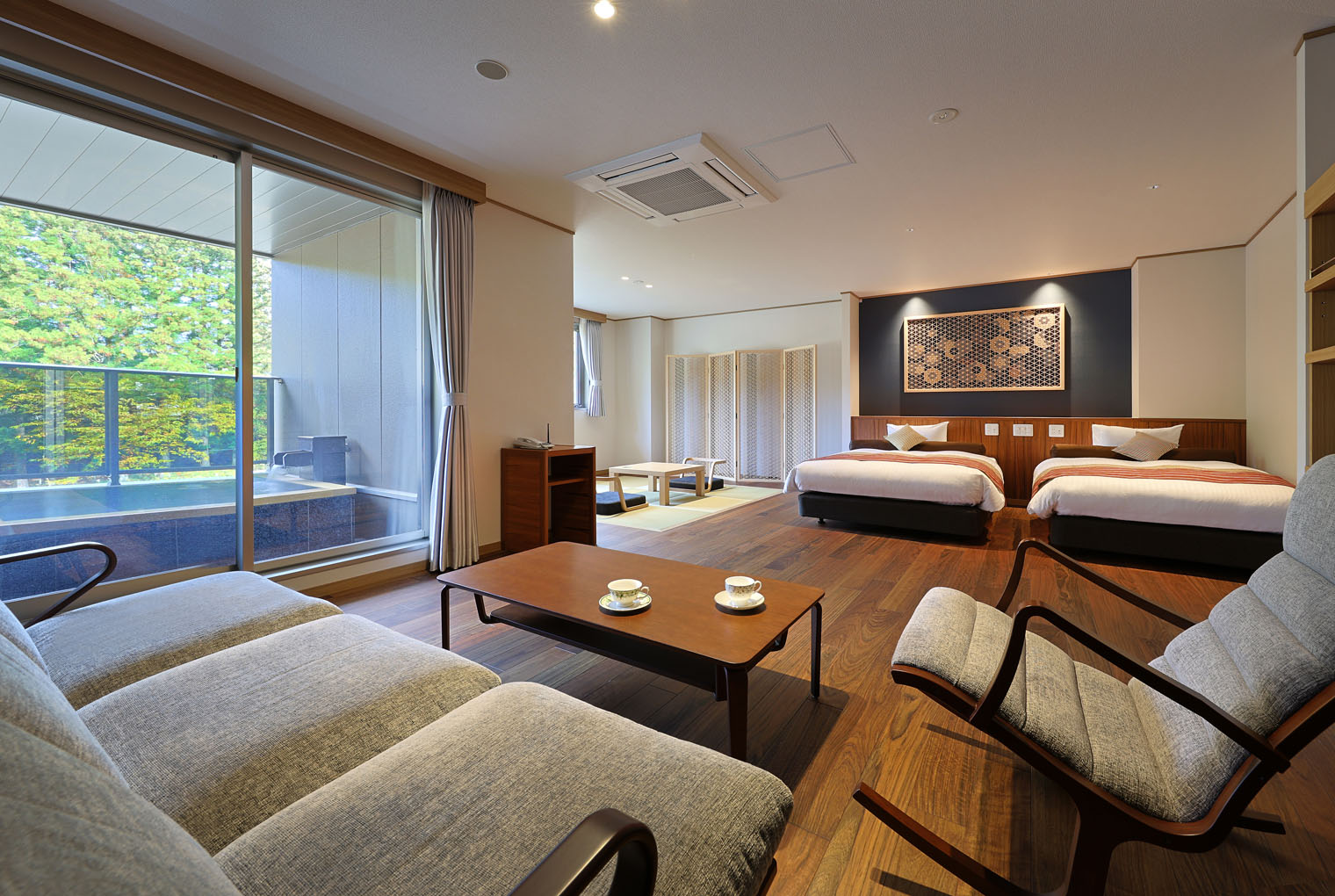 203 御影石露天風呂付